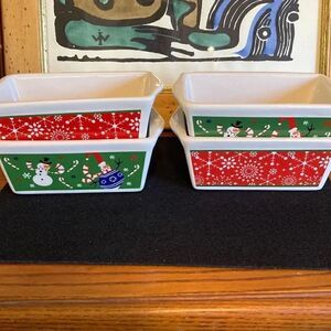 Dish set a four old Time pottery Serving￼ dishes